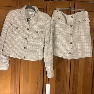 Calvin Klein Spring Suit NWT